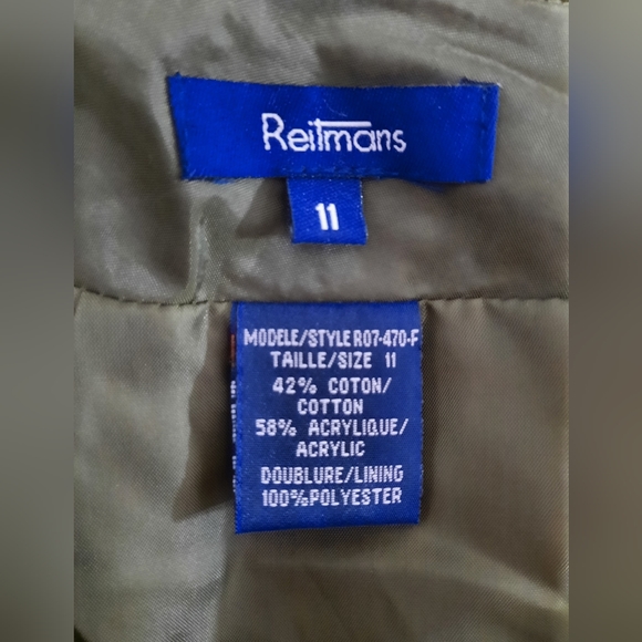 Vintage Reitmans Tweed Jacket and Skirt Suit Set - Picture 15 of 16